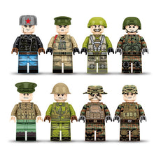 Load image into Gallery viewer, 831PCS MOC 8in1 Mecha Man Figure Model Toy Building Block Brick Gift Kids