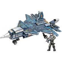 Load image into Gallery viewer, 364PCS Military WW2 Chengdu J-20 Fire Fang Air Fighter Figure Model Toy Building Block Brick Gift Kids
