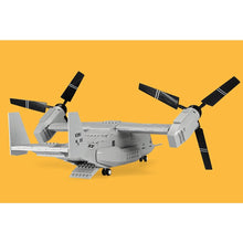Load image into Gallery viewer, 593PCS Military V-22 Osprey Aircraft Bell Boeing Model Building Block Brick Toy Gift Set Kids New