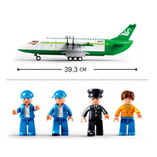 Load image into Gallery viewer, 383PCS MOC City Cargo Air Plane Figure Model Toy Building Block Brick Gift Kids