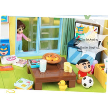 Load image into Gallery viewer, MOC Crayon Shin-chan Comic Cartoon Home House Figure Model Toy Building Block Brick Kids Gift
