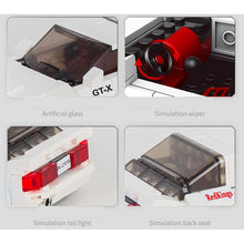 Load image into Gallery viewer, 369PCS MOC Speed Cartoon Comic Initial D RX7 FC 3S Racing Sports Car Model Toy Building Block Brick Gift Kids Compatible Lego With Display Box