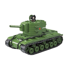 Load image into Gallery viewer, 1180PCS Military WW2 KV-2 Heavy Tank Figure Model Toy Building Block Brick Gift Kids Compatible Lego