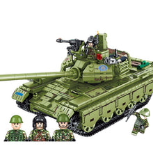 Load image into Gallery viewer, 812PCS Military WW2 Type 59 Medium Tank Figure Model Toy Building Block Brick Gift Kids