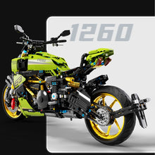 Load image into Gallery viewer, 2025PCS MOC Technic Large Ducati 1260 Big Devil Motorcycle Motor Bike Model Toy Building Block Brick Gift Kids Compatible Lego 1:5