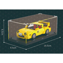 Load image into Gallery viewer, 329PCS MOC Speed Cartoon Comic Initial D RX7 FD 3S Racing Sports Car Model Toy Building Block Brick Gift Kids Compatible Lego With Display Box