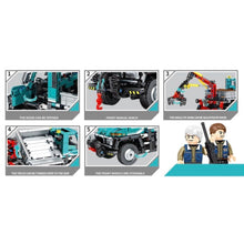 Load image into Gallery viewer, 910PCS MOC Technic City Unimog Logging Vehicle Truck Figure Model Toy Building Block Brick Gift Kids Compatible Lego