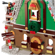 Load image into Gallery viewer, 1452PCS Christmas House Santa Claus Snow Tree Model Building Block Brick Gift Set Kids New Compatible Lego
