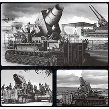 Load image into Gallery viewer, 4158PCS WW2 Large Heavy Karl Carronade Model Toy Figures Building Block Brick Gift Kids
