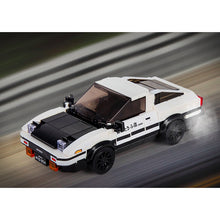 Load image into Gallery viewer, 399PCS MOC Speed Comic Cartoon Initial D JDM AE86 Sports Racing Car Model Toy Building Block Brick Gift Kids Compatible Lego With Display Box