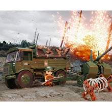 Load image into Gallery viewer, 442PCS Military WW2 AEC Matador Truck Figure Model Toy Building Block Brick Gift Kids