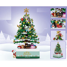 Load image into Gallery viewer, 506PCS Micro Mini Christmas Tree Music Musical Box Santa Model Building Block Brick Toy Gift Set Kids New