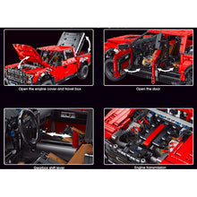 Load image into Gallery viewer, 3249PCS MOC Technic Red F150 Raptor SUV Pick Up Car Truck Model Toy Building Block Brick Gift Kids Compatible Lego