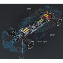 Load image into Gallery viewer, 1667PCS MOC Technic FE Formula E Racing Sports Car Model Toy Building Block Brick Gift Kids Compatible Lego