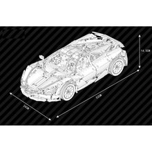 Load image into Gallery viewer, 3149PCS MOC Technic Static Speed 720S Super Racing Sports Car Model Toy Building Block Brick Gift Kids Compatible Lego 1:8