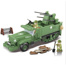 Load image into Gallery viewer, 518PCS Military M16 MGMC Air Defense Vehicle Truck Building Block Brick Figure Toy Gift Set Kids New