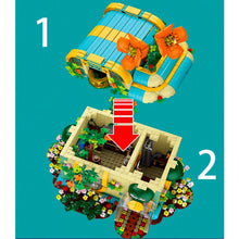 Load image into Gallery viewer, 2102PCS MOC Toon City Street Florist Flower Shop Model Toy Building Block Brick Gift Kids Compatible Lego