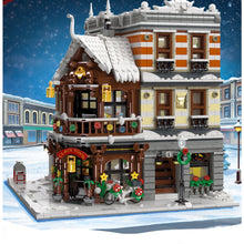 Load image into Gallery viewer, 2955PCS MOC City Christmas Claus Toy Shop Store Santa Snow House Figure Model Building Block Brick Gift Kids