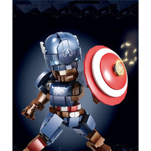 Load image into Gallery viewer, MOC Captain Iron Bat Warrior Man Figure Model Toy Building Block Brick Gift Kids Display