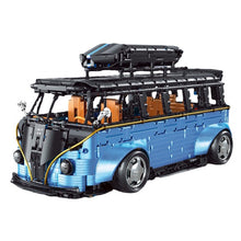 Load image into Gallery viewer, 3299PCS MOC Technic VW T2 Mini Van Wagon VIP Wide Body Car Vehicle Model Toy Building Block Brick Gift Kids Compatible Lego 1:8