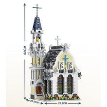 Load image into Gallery viewer, 4752PCS MOC City Street Architecture Medieval Church Model Toy Building Block Brick Gift Kids Compatible Lego