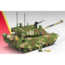 Load image into Gallery viewer, 1916PCS Military 99A Main Battle Tank Model Figures Toys Building Block Brick Gift Set Kids New Compatible Lego