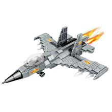 Load image into Gallery viewer, 424PCS Military WW2 J-11 Shenyang Air Fighter Aircraft Figure Model Toy Building Block Brick Gift Kids