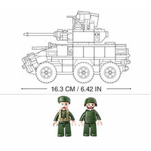 Load image into Gallery viewer, 382PCS MOC Military WW2 Infantry Fighting Vehicle IFV Figure Model Toy Building Block Brick Gift Kids