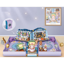 Load image into Gallery viewer, 718PCS MOC Birthday Cute Book Model Figures Toy Building Block Brick Gift Set