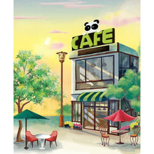 Load image into Gallery viewer, 589PCS MOC City Street Coffee Cafe Shop House Figure Model Toy Building Block Brick Gift Kids Compatible Lego