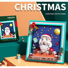 Load image into Gallery viewer, 1070PCS MOC Christmas Santa Photo Frame Display Wall Model Toy Building Block Brick Gift Set Kids New Cute