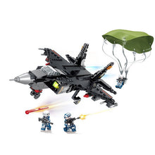 Load image into Gallery viewer, 244PCS Military WW2 Shenyang J-31 Gyrfalcon Stealth Air Fighter Figure Model Toy Building Block Brick Gift Kids