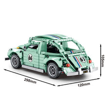 Load image into Gallery viewer, 855PCS Technic Vintage Classic Bettle Car Model Building Block Brick Toy Gift Set Kids Compatible Lego 1:14