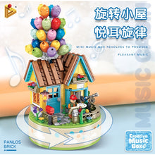 Load image into Gallery viewer, 528PCS Music Box Creative Balloon House Model Toy Building Block Brick Gift Set Kids New