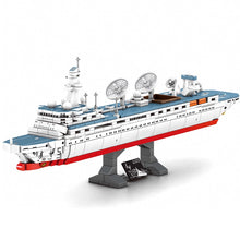 Load image into Gallery viewer, 724PCS MOC Yuanwang 5 Surveying Vessel Ship Model Figure Toy Building Block Brick Gift Kids