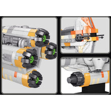 Load image into Gallery viewer, 1609PCS Space Star Warship Battleship Model Toy Building Block Brick Gift Set Kids