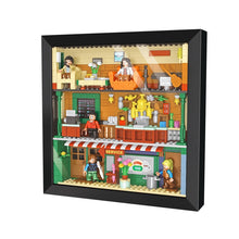 Load image into Gallery viewer, 632PCS MOC Coffee Shop Restaurant Picture Frame Model Toy Building Block Brick Gift Decoration