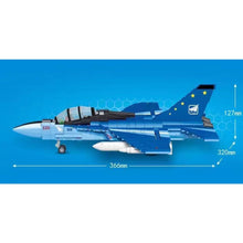 Load image into Gallery viewer, 793PCS Military WW2 L-15 Falcon Advanced Trainer Air Fighter Stand Figure Model Toy Building Block Brick Gift Kids