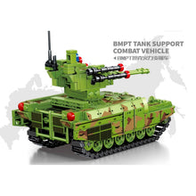 Load image into Gallery viewer, 519PCS MOC Military BMPT Tank Support Combat Vehicle Figure Model Toy Building Block Brick Gift Kids
