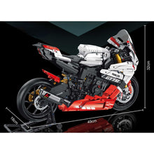 Load image into Gallery viewer, 2347PCS MOC Technic Speed R1 Racing Sports Motorcycle Motor Bike Model Toy Building Block Brick Gift Kids Compatible Lego 1:5