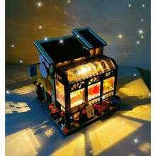 Load image into Gallery viewer, 640PCS MOC City Street Pet Shop House Figure Model Toy Building Block Brick Gift Kids Compatible Lego LED Light