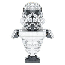 Load image into Gallery viewer, 1516PCS MOC Star War Trooper Bust Figure Toy Model Building Block Brick Gift Kids Compatible Lego