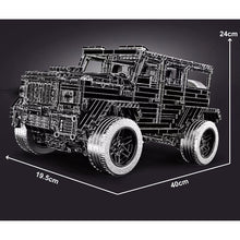 Load image into Gallery viewer, 2829PCS MOC Large Static Technic Pink G Class 6x6 G63 SUV Off Road Car Model Toy Building Block Brick Gift Kids Compatible Lego 1:8