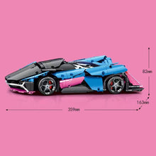 Load image into Gallery viewer, 1095PCS MOC Technic V12 Vision GT Super Racing Sports Car Model Toy Building Block Brick Gift Kids Compatible Lego