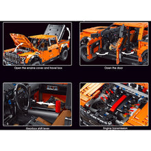 Load image into Gallery viewer, 3249PCS MOC Technic Orange F150 Raptor SUV Pick Up Car Truck Model Toy Building Block Brick Gift Kids Compatible Lego