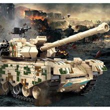 Load image into Gallery viewer, 1306PCS Military 2in1 WW2 ZTZ-99A Main Battle Tank Robot Mecha Deformation Figure Model Toy Building Block Brick Gift Kids Compatible Lego