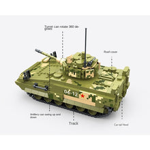Load image into Gallery viewer, 752PCS Military WW2 ZBD-04 Infantry Fighting Combat Vehicle Figure Model Toy Building Block Brick Gift Kids