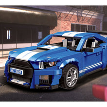 Load image into Gallery viewer, 1494PCS MOC Technic Speed GT500 Muscle Mustang Racing Sports Car Model Toy Building Block Brick Gift Kids Compatible Lego 1:14