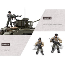 Load image into Gallery viewer, 923PCS Military M26 Pershing Panzer Tank Model Figures Building Block Brick Toy Gift Set Kids New