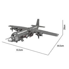 Load image into Gallery viewer, 1713PCS Military Lockheed AC130 Air Gunship Plane Figures Model Toy Building Block Brick Gift Kids Compatible Lego